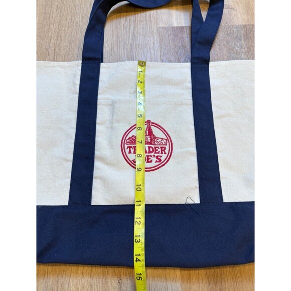 Trader Joes Canvas Tote Bags Lot 4 - Picture 7 of 9